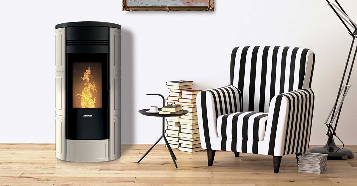 Stufa a Pellet Ester Ceramica